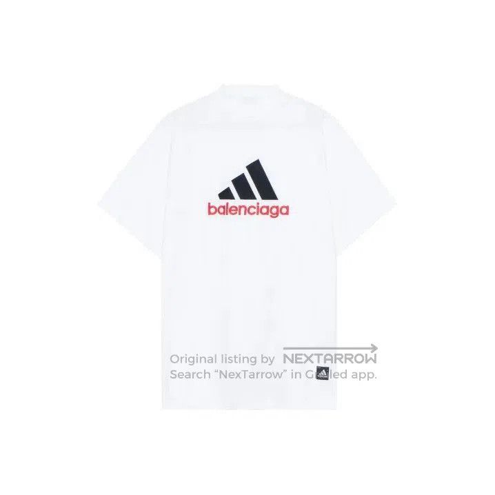Balenciaga Balenciaga x Adidas Logo Embroidered T-Shirt. Size US M / EU 48-50 / 2 - 1 Thumbnail