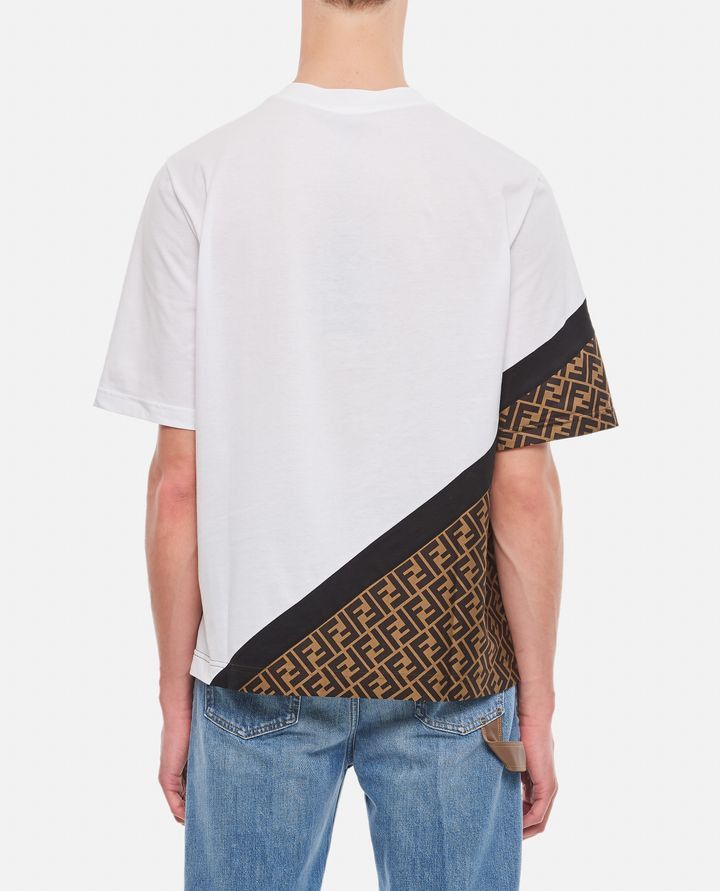 Fendi o1w1db10325 FAF682 T-Shirt in White Size US XXL / EU 58 / 5 - 3 Thumbnail