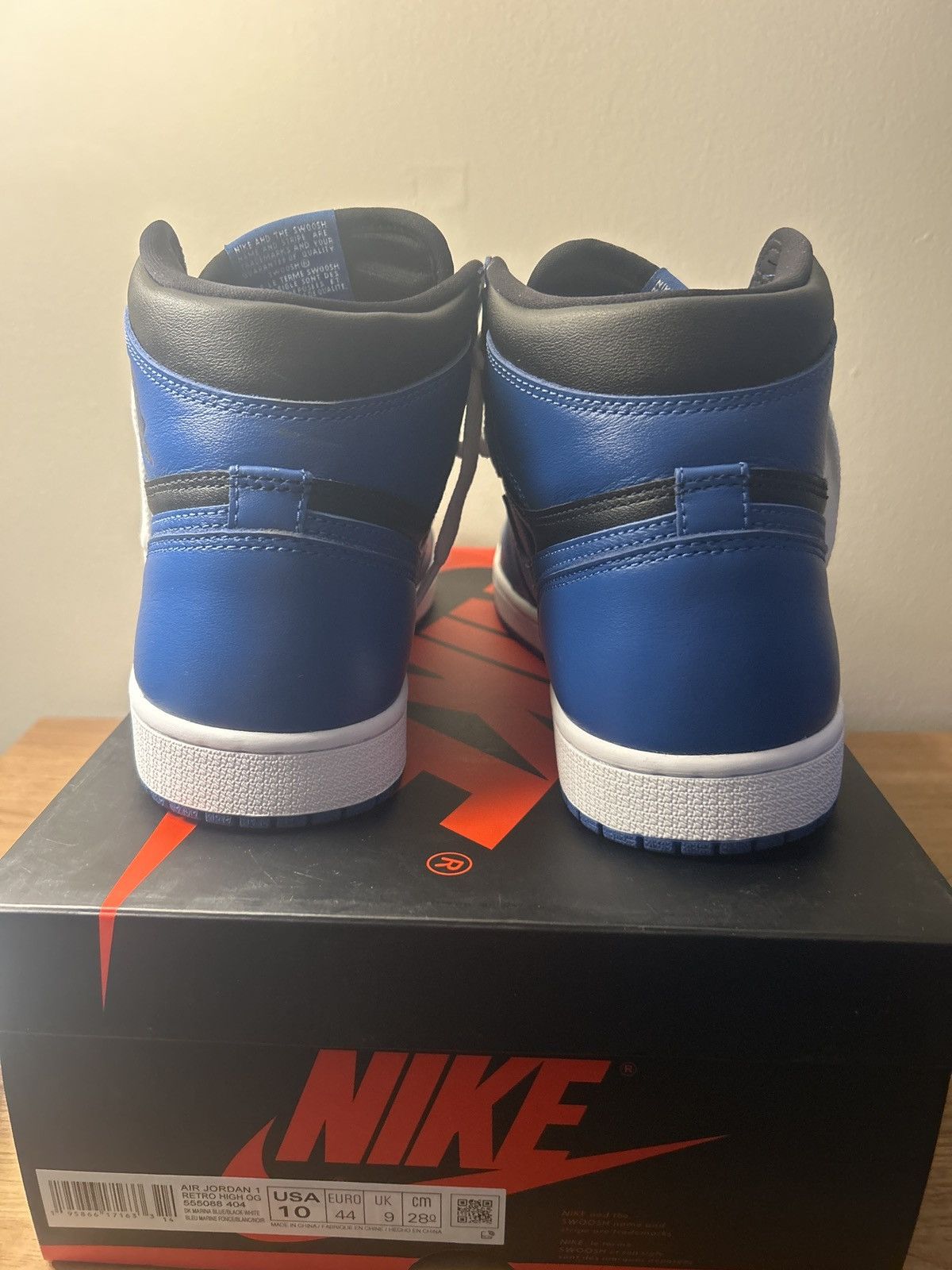 Jordan Brand Jordan 1 dark marina blue Size US 10 / EU 43 - 5 Thumbnail