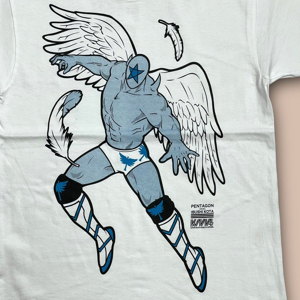 Anime Kinnikuman Japan Pro Wrestling x Kota Ibushi x Pentagon Tee Size US S / EU 44-46 / 1 - 3 Thumbnail