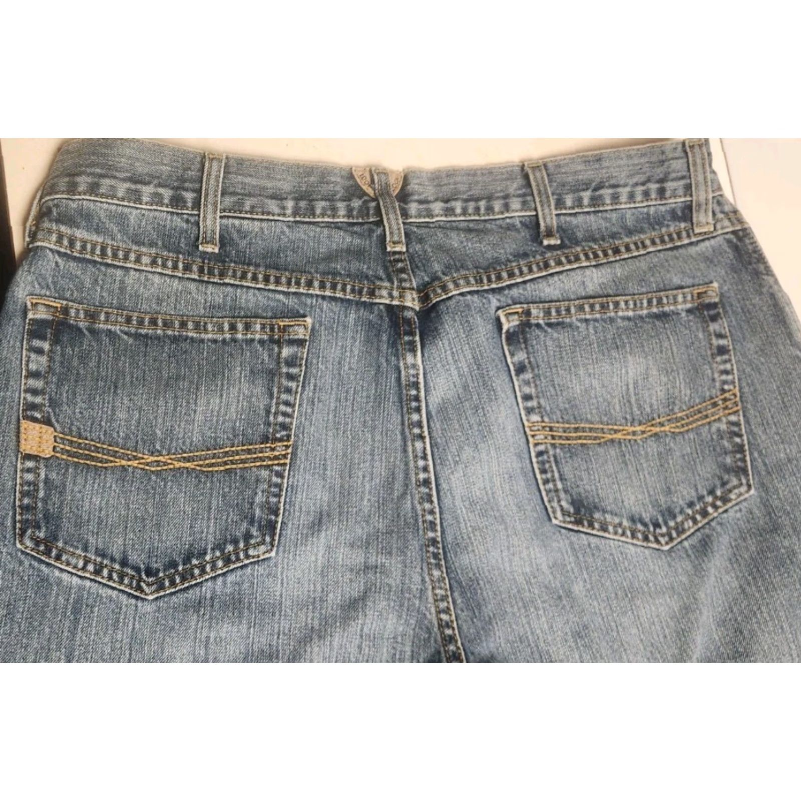 Ariat ARIAT M4 Blue Jeans Men's 36x34 Boot Cut Denim Western Cowboy 10007775 Size US 36 / EU 52 - 7 Thumbnail