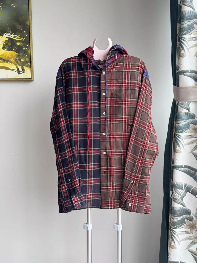LOEWE Men's Hooded Shirt with Tags-dmc