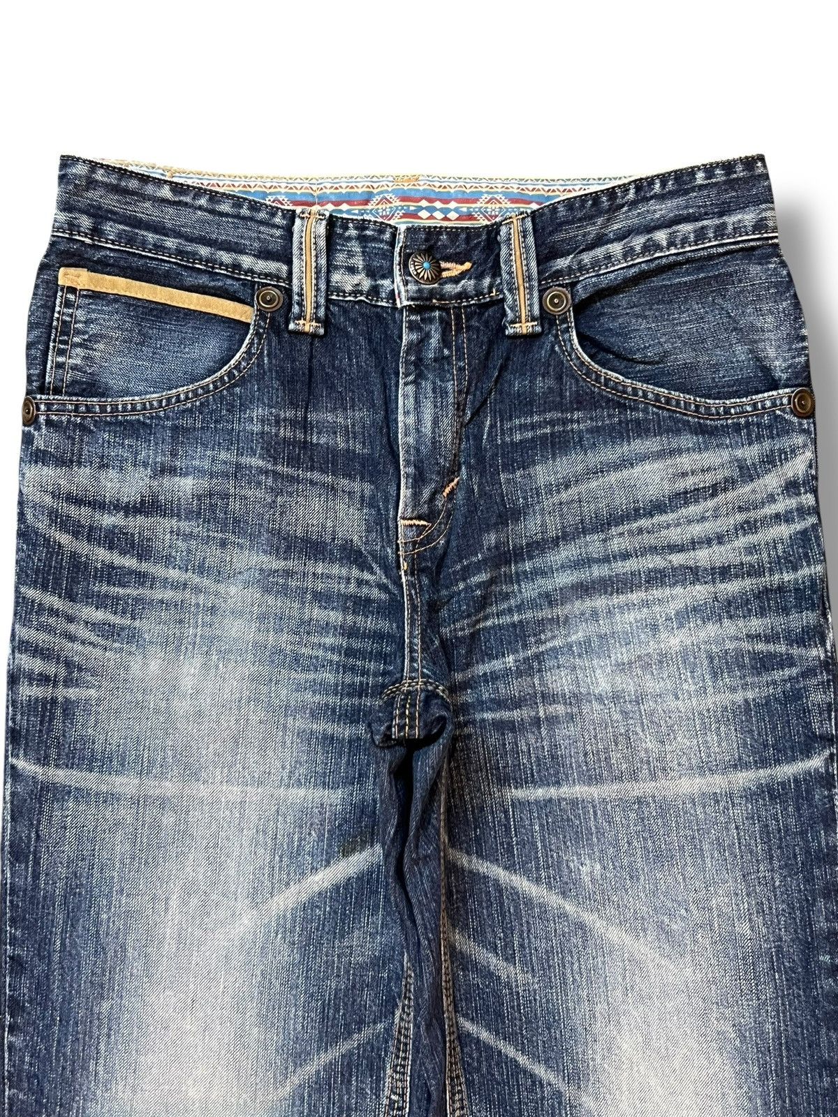 Edwin Bootcut Edwin Exclusive Vintage Japan - Whisker Wash Jeans Size US 32 / EU 48 - 4 Thumbnail