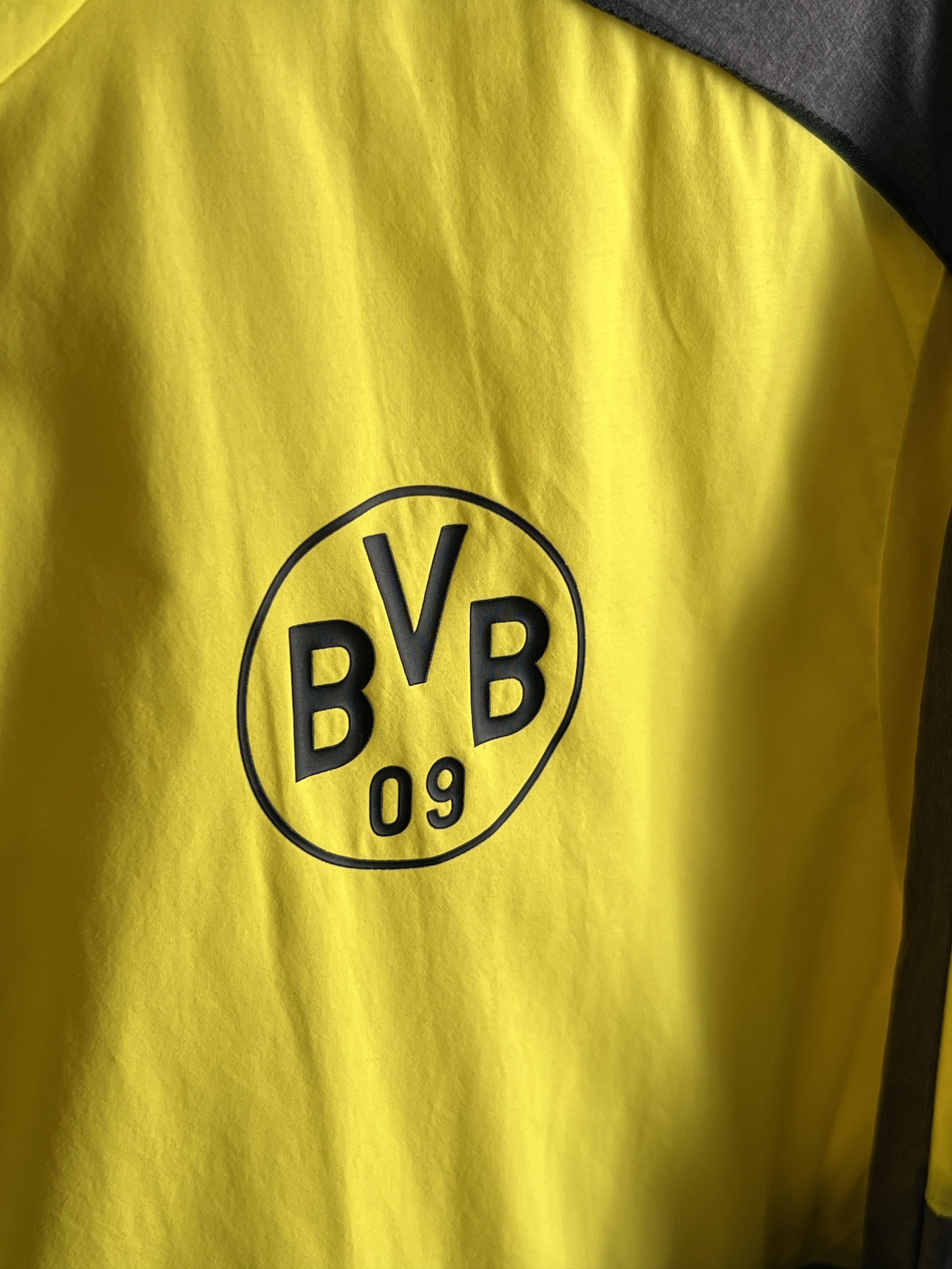 Puma × Vintage Windbreaker Jacket Puma Borussia Dortmund Vintage Soccer Size US M / EU 48-50 / 2 - 4 Thumbnail