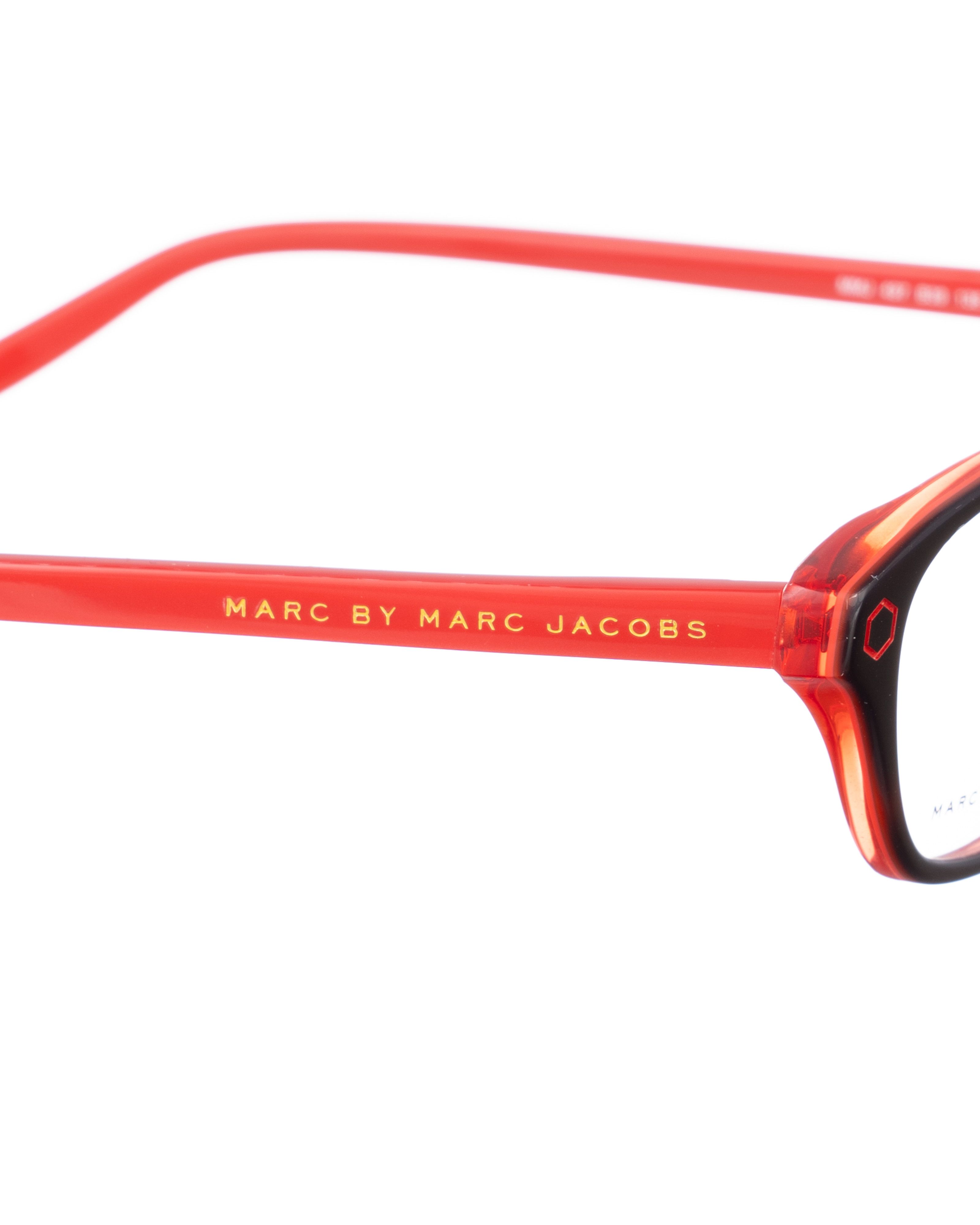 Marc by Marc Jacobs Marc by Marc Jacobs 00s Neon Red and Black Glasses Size ONE SIZE - 3 Thumbnail