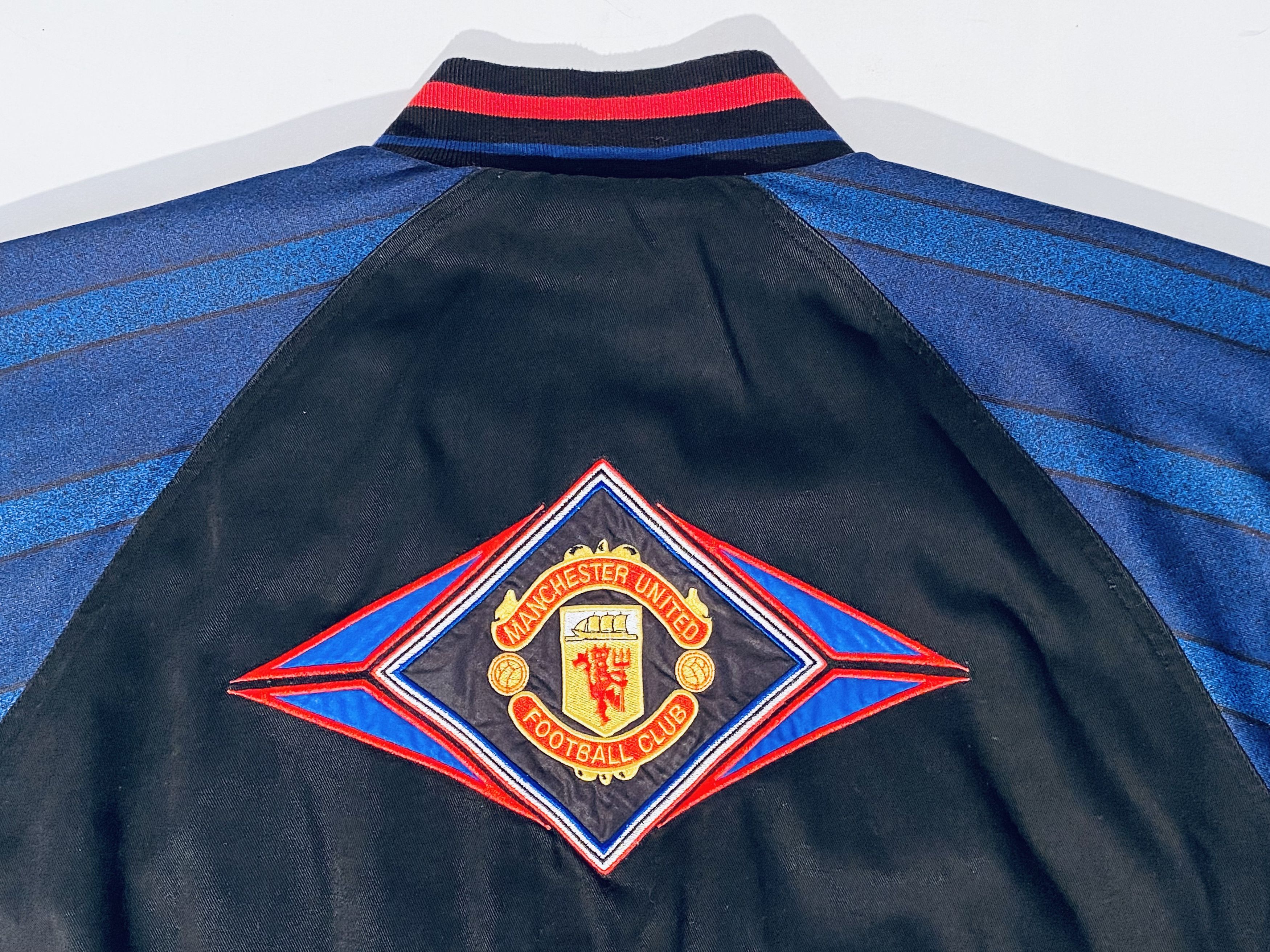 Umbro Manchester United Bomber Varsity Jacket 1994 1995 Size US XL / EU 56 / 4 - 4 Thumbnail