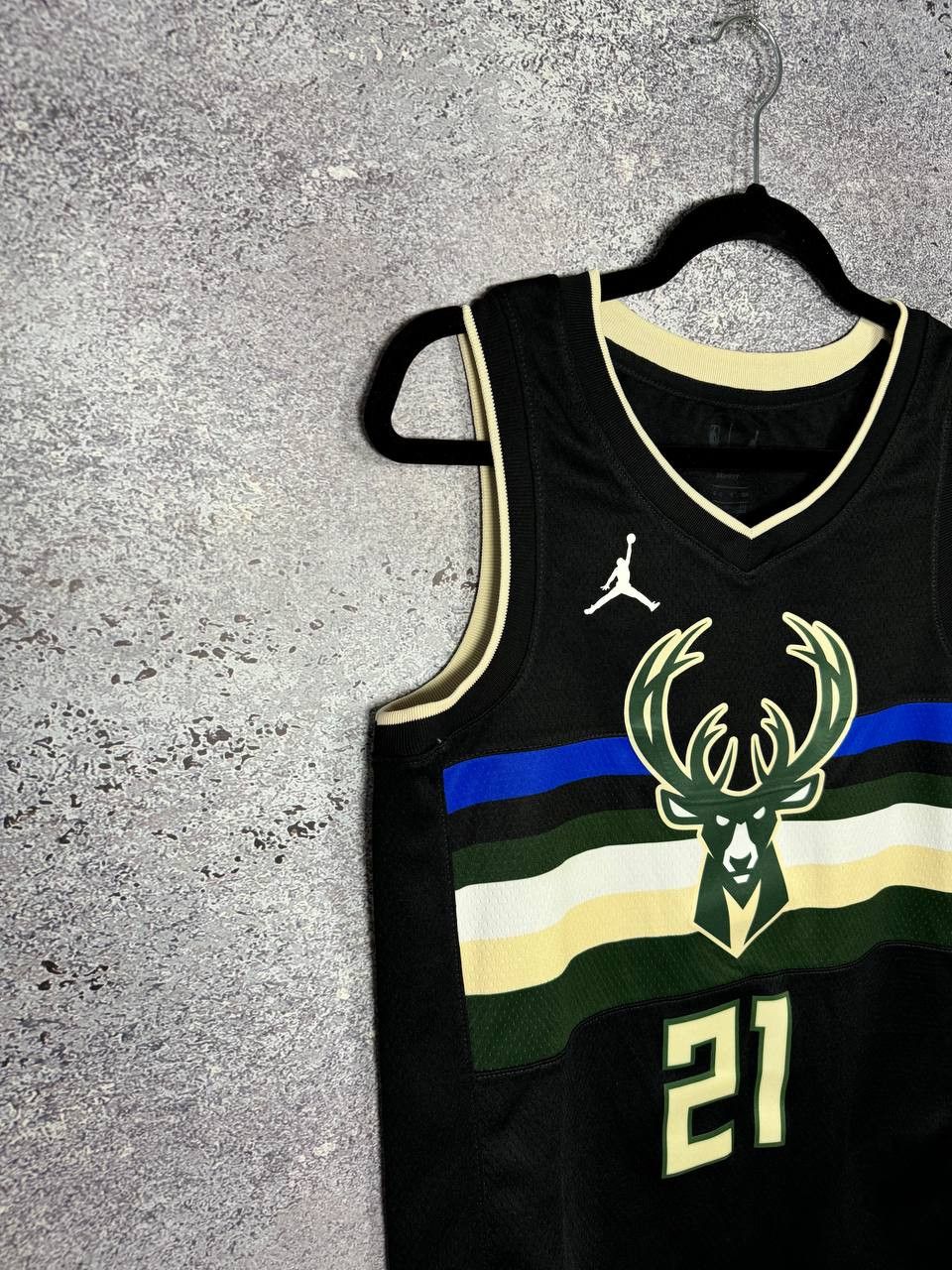 Jordan Brand × NBA HOLIDAY Bucks Giannis Antetokoumpo Swingman NBA Jersey Size US S / EU 44-46 / 1 - 6 Thumbnail