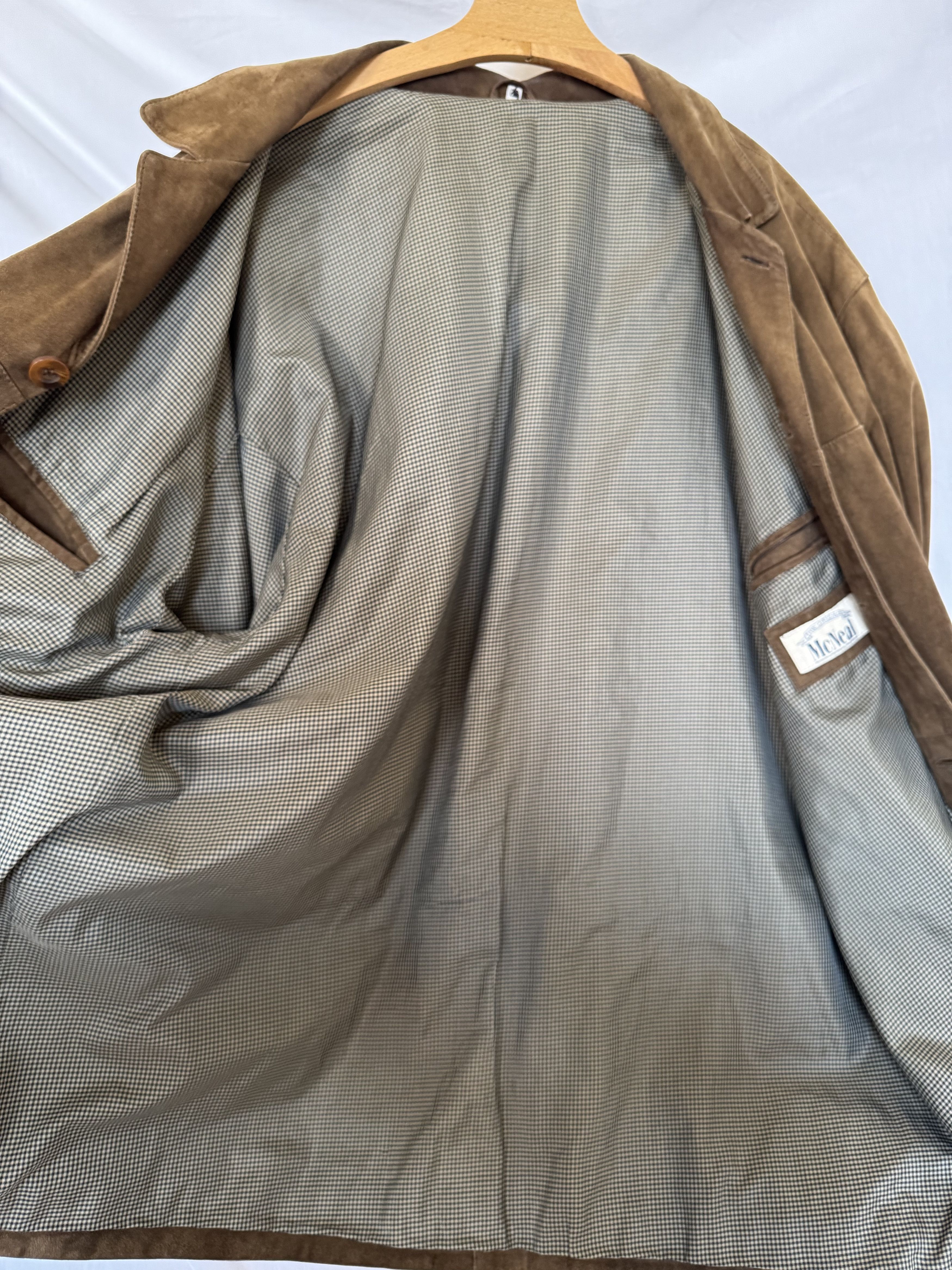 Vintage Vintage Long Suede Coat Size US L / EU 52-54 / 3 - 3 Thumbnail