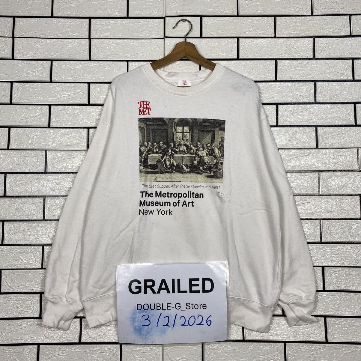 Japanese Brand 📌The Metropolitan Museum of Art New York Sweatshirt Size US L / EU 52-54 / 3 - 1 Thumbnail
