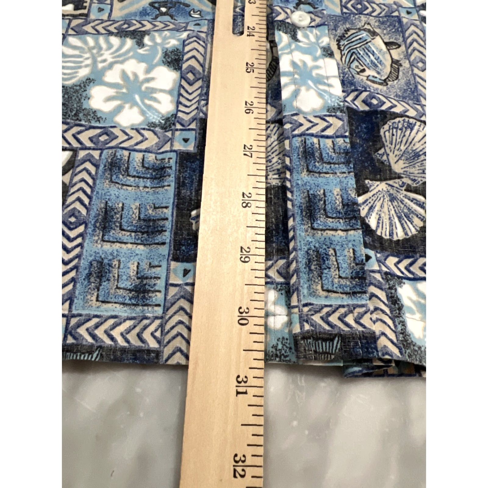 Vintage VINTAGE Makapuu Shirt Hawaiian Short Sleeve Men’s Size XL Blue USA Turtles Floral Size US XL / EU 56 / 4 - 7 Thumbnail