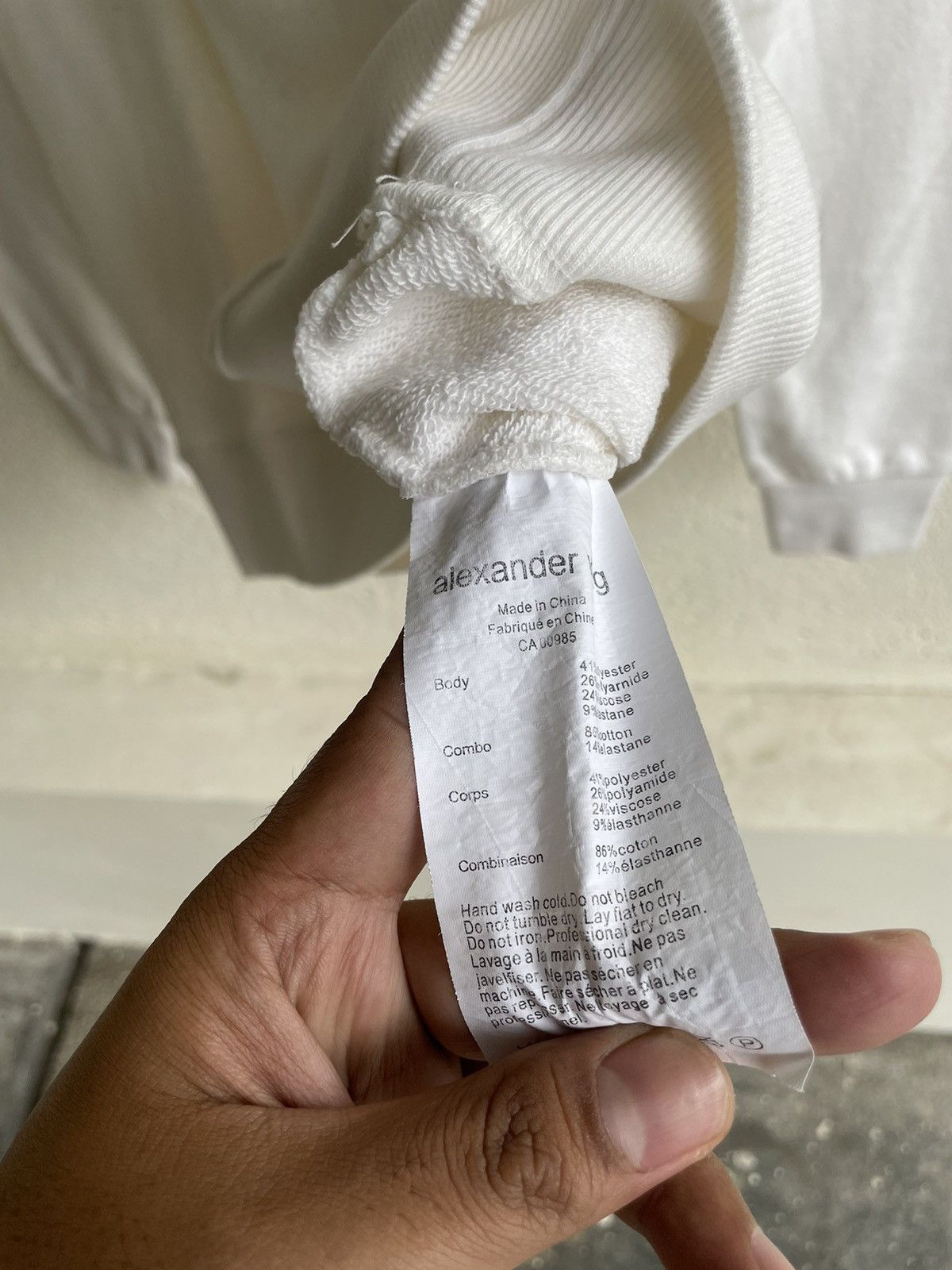 Alexander Wang 2000s Alexander Wang sweatshirt Size US M / EU 48-50 / 2 - 4 Thumbnail