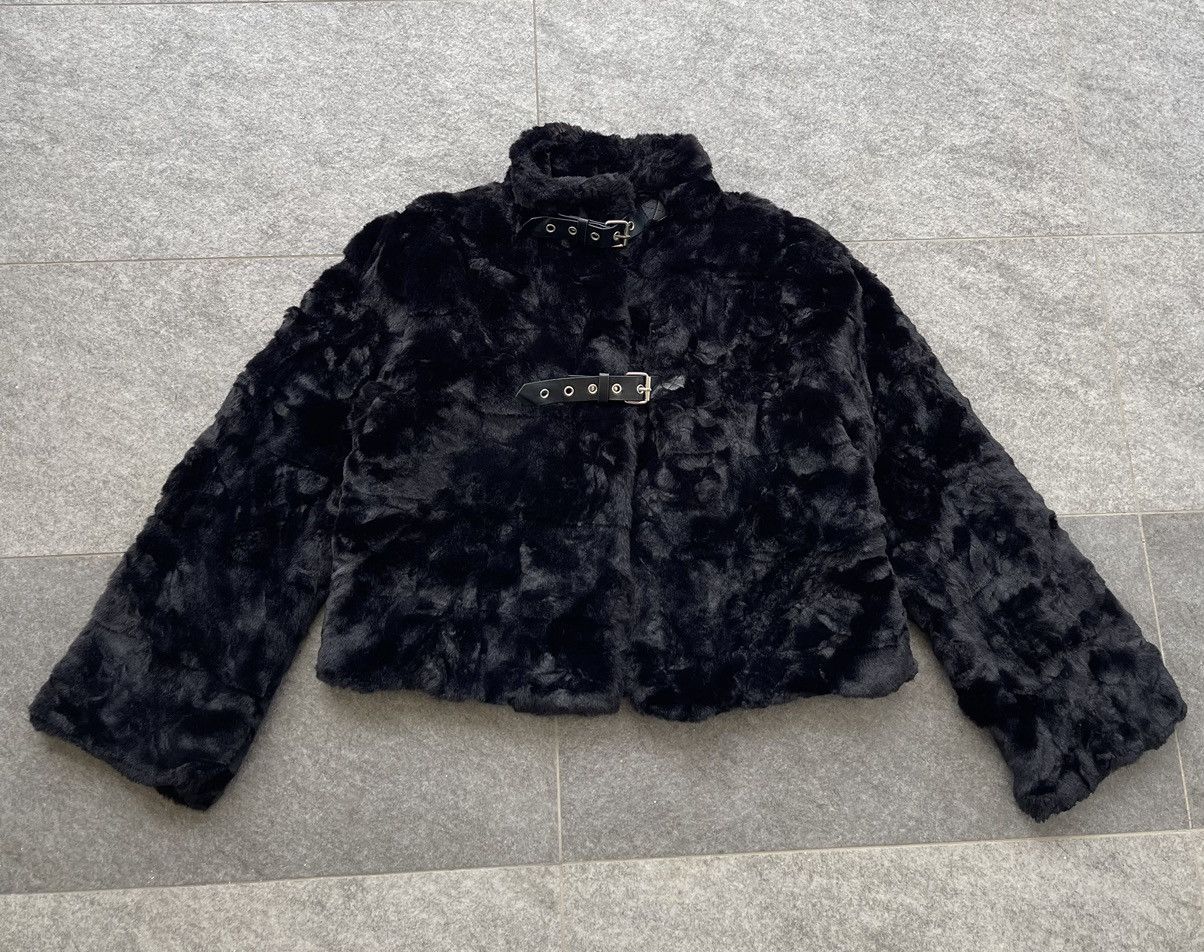 Japanese Brand × Vintage Vintage Sooopheo Snidel Faux Fur Jacket Size L / US 10 / IT 46 - 1 Thumbnail