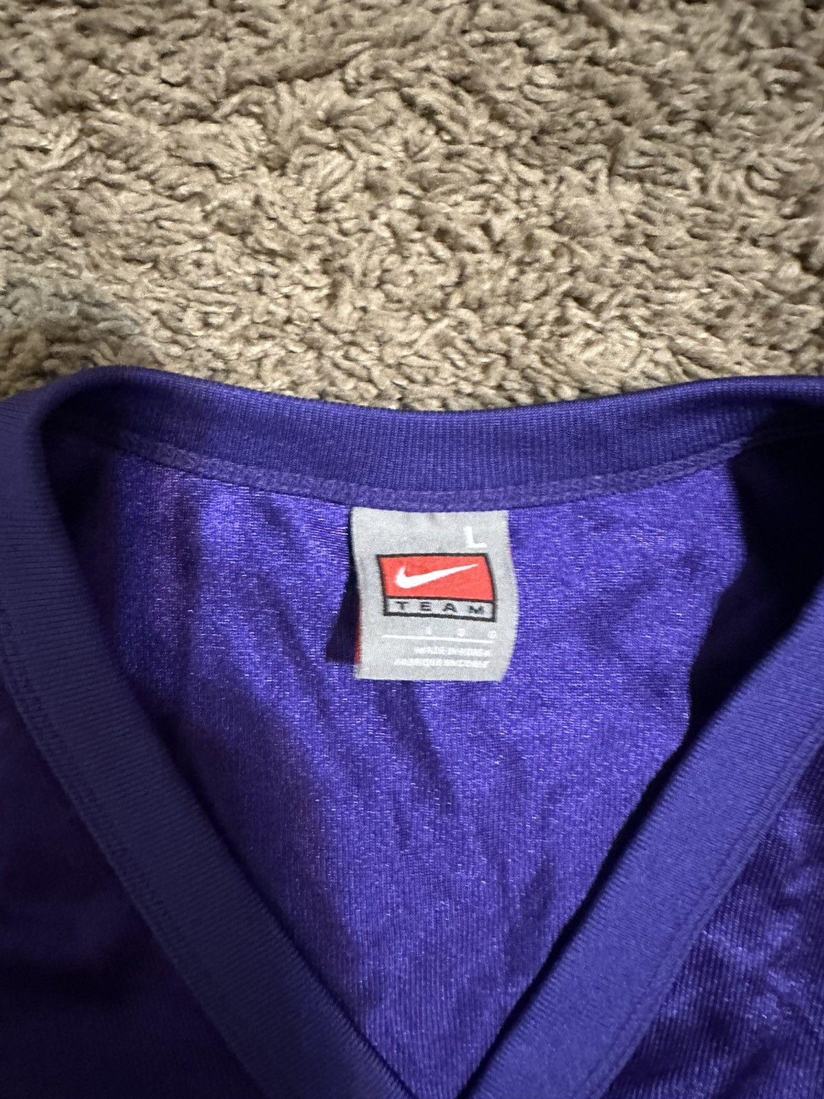 NCAA × Nike × Vintage Vintage Nike NCAA LSU Tigers jersey size large Size US L / EU 52-54 / 3 - 3 Thumbnail