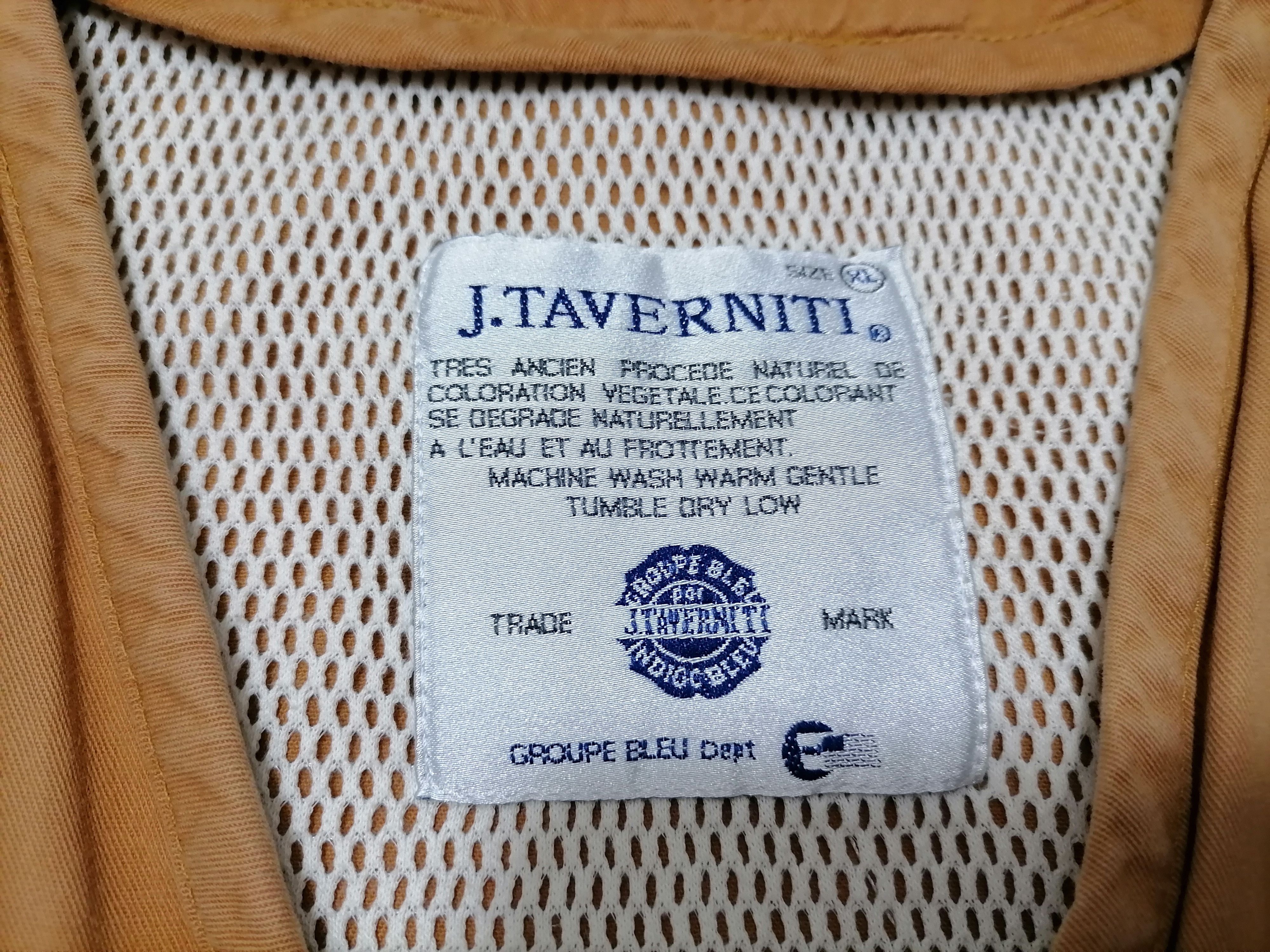 Vintage Vest J. Taverniti US Navy , XL Paris France Size US XL / EU 56 / 4 - 3 Thumbnail