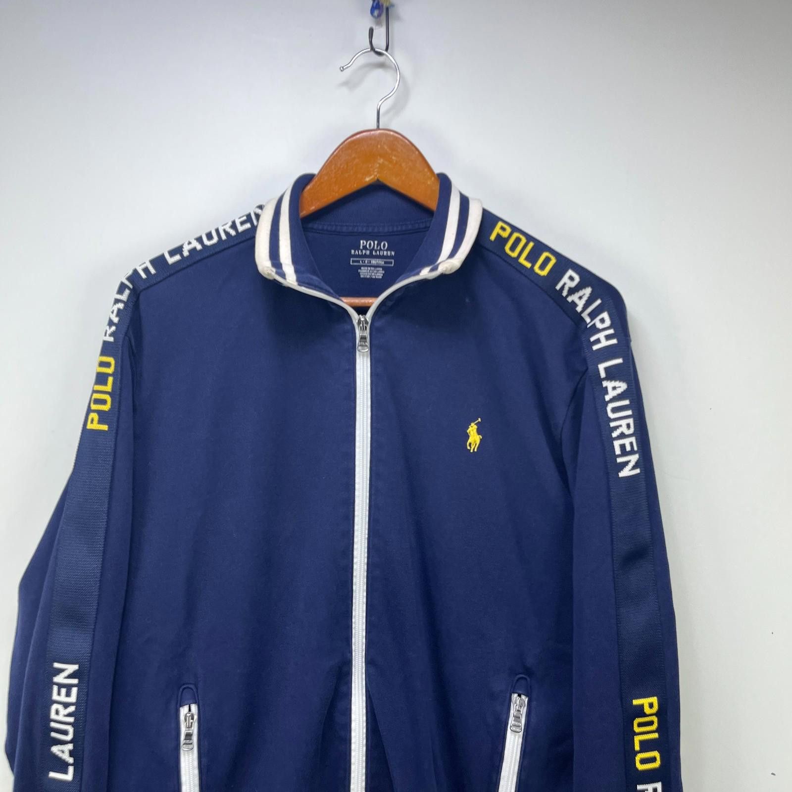 Polo Ralph Lauren Vintage Polo Ralph Lauren Track Jacket Large Size US L / EU 52-54 / 3 - 2 Thumbnail