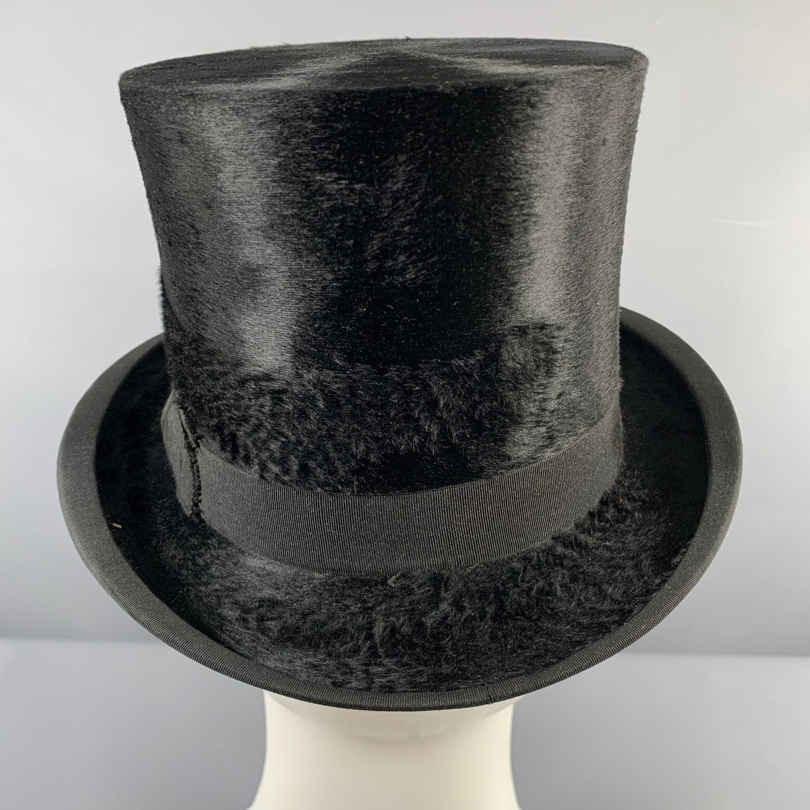 Other SPECIAL MAKE Black Felt Top Hat Size ONE SIZE - 4 Thumbnail