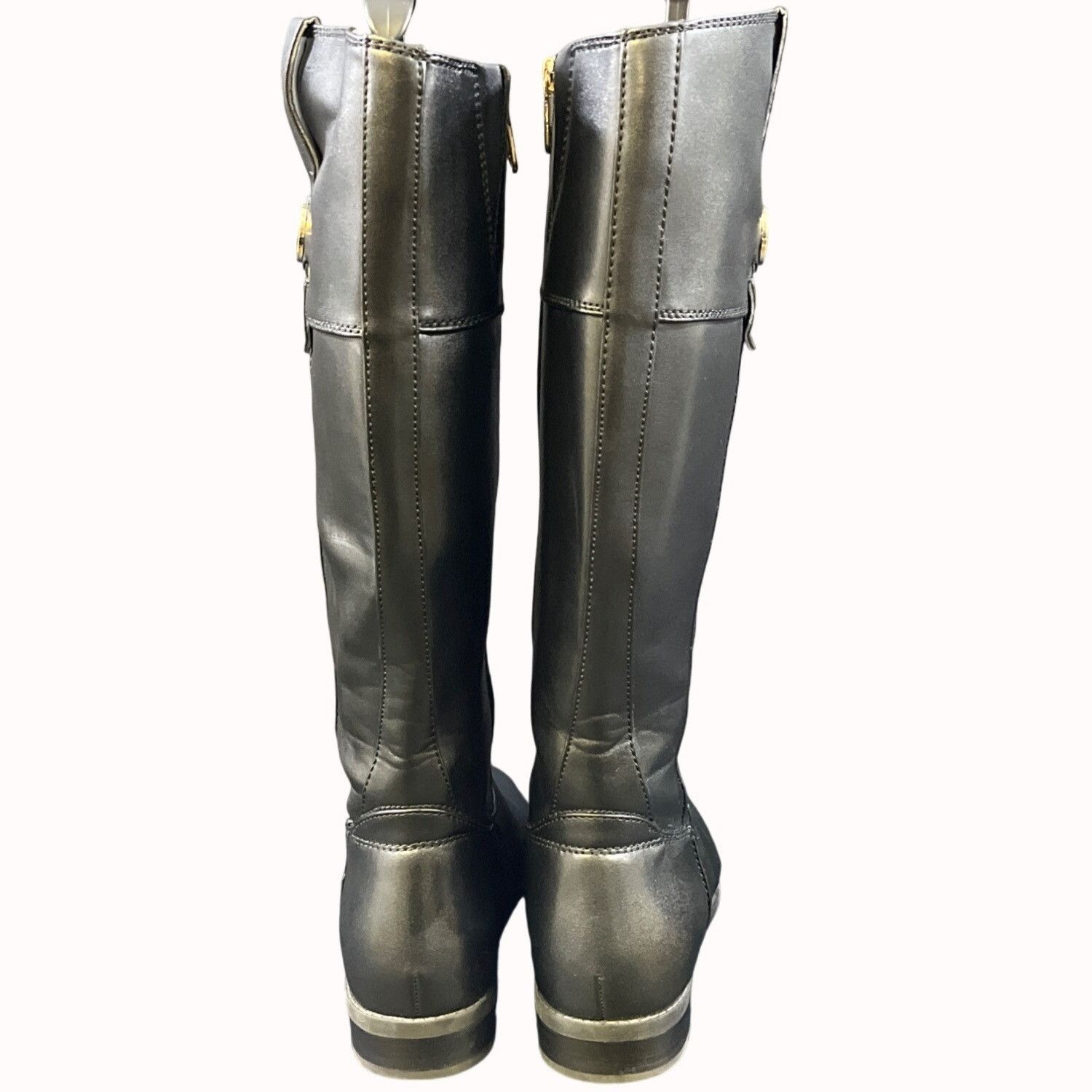 Tommy Hilfiger Tommy Hilfiger Women's Black Rising Boots/Knee High Sz 9.5M Size US 9.5 / IT 39.5 - 4 Thumbnail