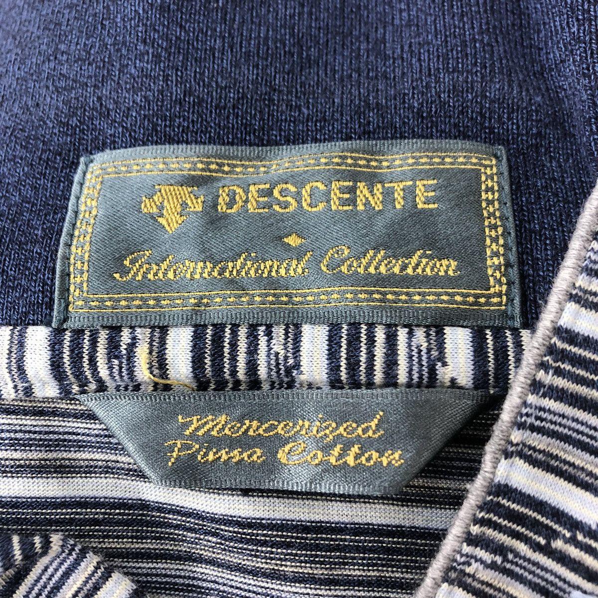 Descente Vintage DESCENTE INTERNATIONAL COLLECTION Polo Size US L / EU 52-54 / 3 - 4 Thumbnail