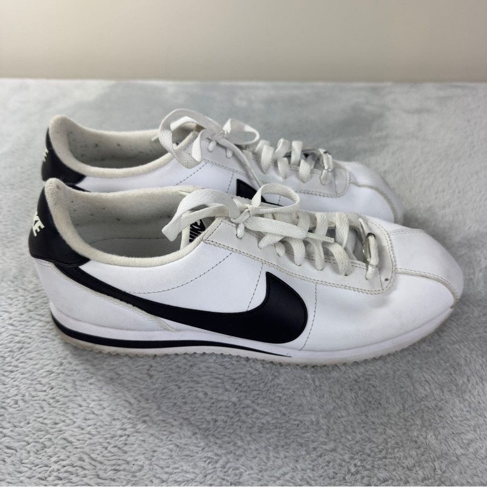 Nike Cortez '72 White Black Sneakers Men's Size US/8 UK/4