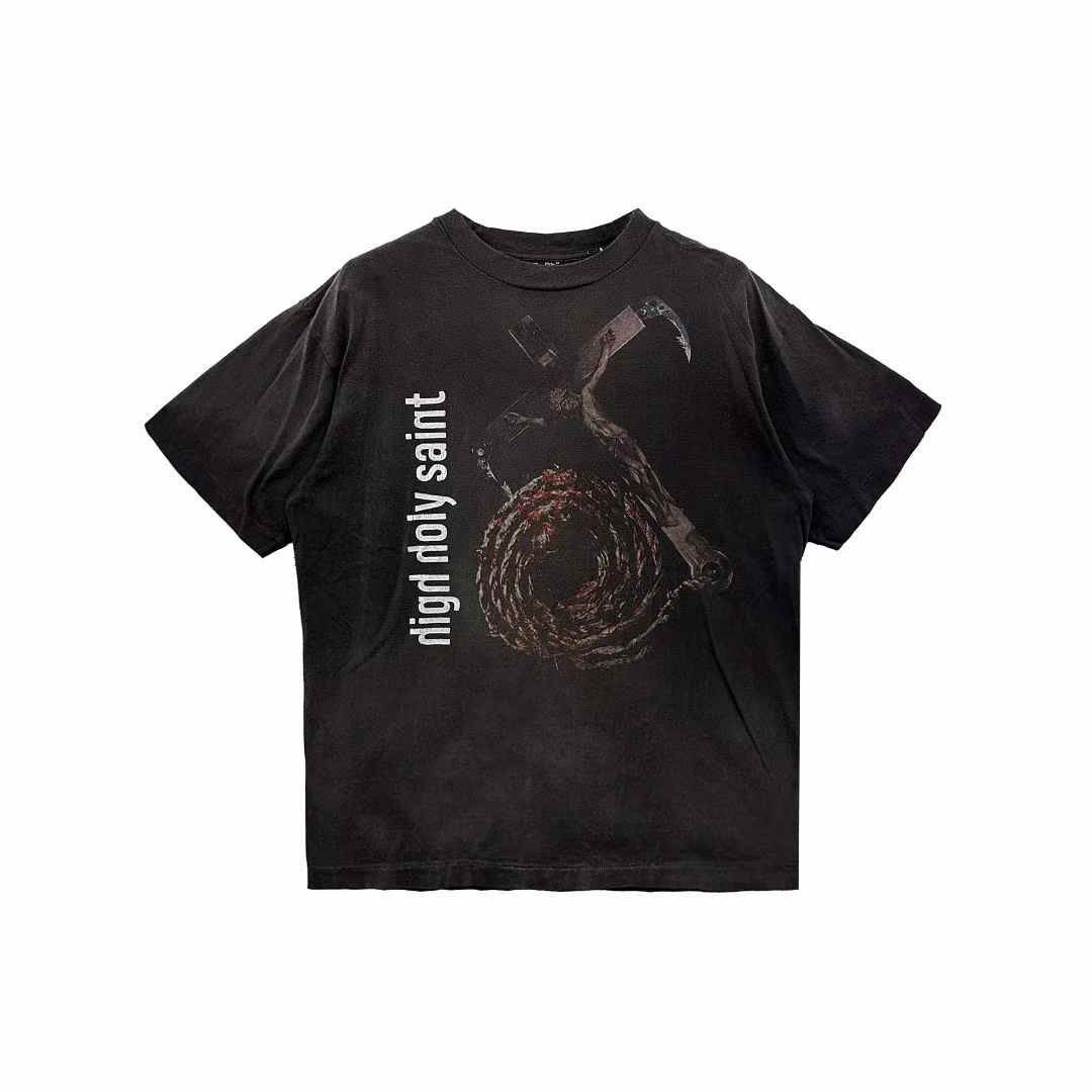 Saint Michael Saint Michael Vortex Rotating Water Wash Short Sleeves Tee Size US L / EU 52-54 / 3 - 1 Thumbnail