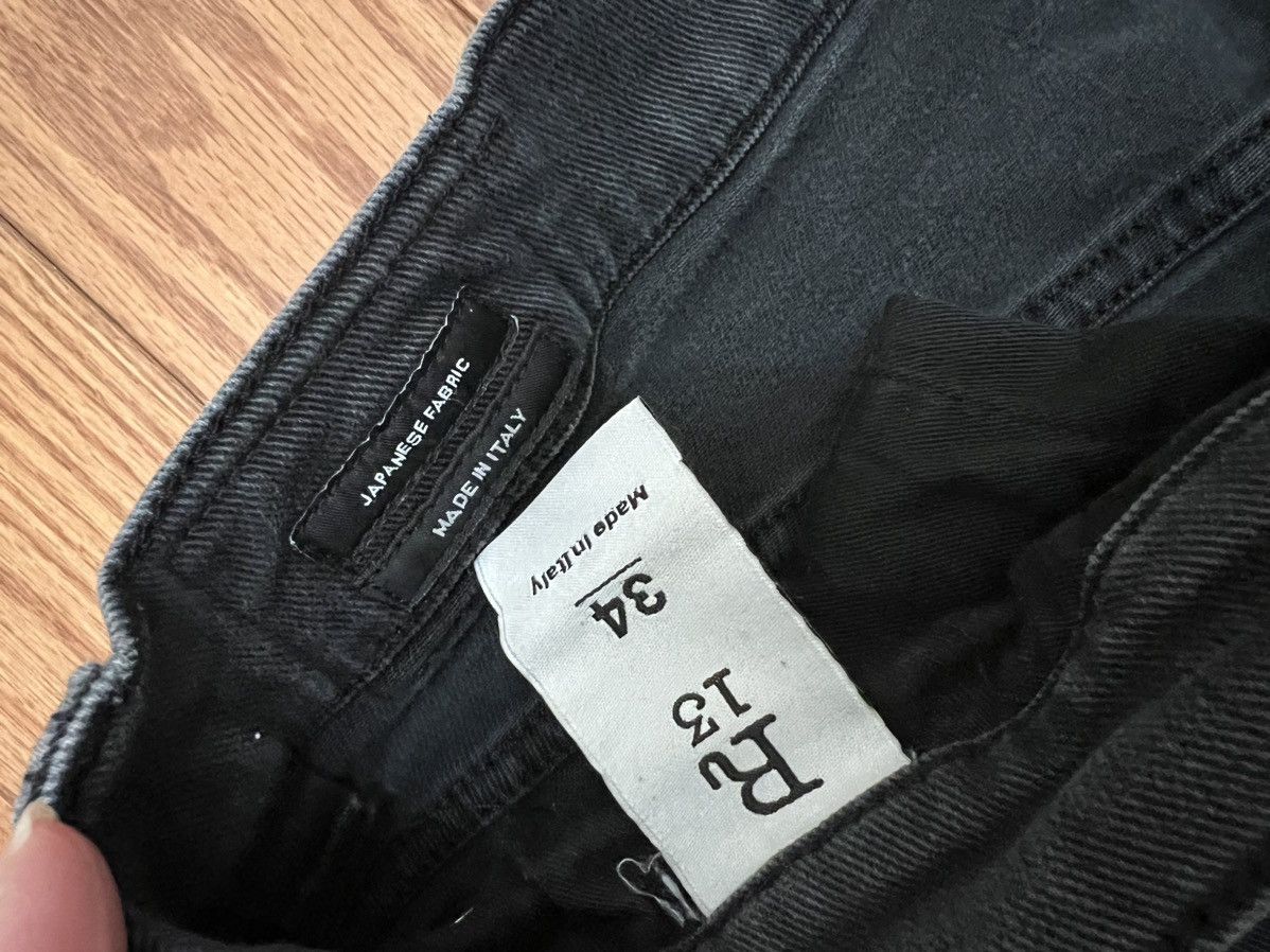 R13 R13 Black Denim Size US 34 / EU 50 - 5 Thumbnail