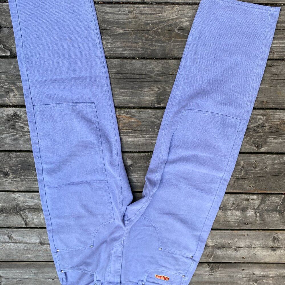 Empyre × Vintage Vintage Empyre Double Knee Carpenter Pants Size 32 Blue/Gra Size US 32 / EU 48 - 8 Thumbnail