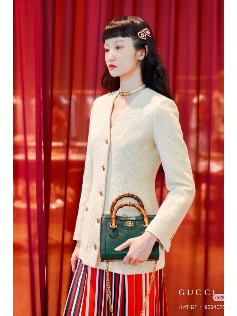 Gucci Gucci 23 Autumn and Winter White Gold Woven jacket 2503-Nex Size XS / US 0-2 / IT 36-38 - 7 Thumbnail