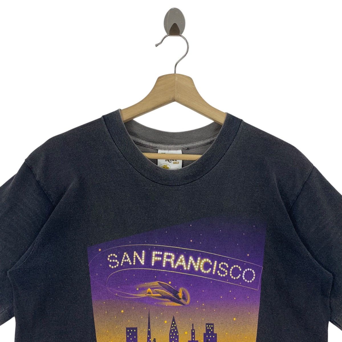 Vintage Vintage SAN FRANCISCO Printed sun faded tee Size US M / EU 48-50 / 2 - 2 Thumbnail