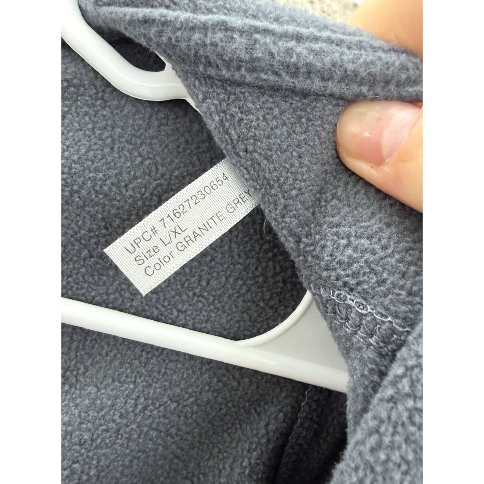 Vintage Cuddl Duds Climate Right Womens Cardi Size L/XL Gray Fleece Hooded Open Front Cardigan Cardigan Womens L/XL Gray Fleece Hooded Classic Size L / US 10 / IT 46 - 5 Thumbnail