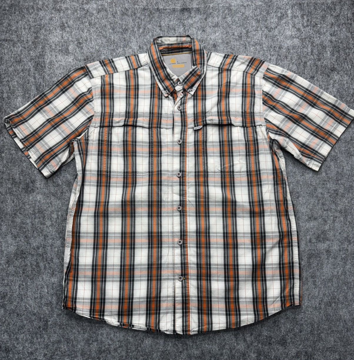 Carhartt Carhartt Force Button Down Vented Shirt Size US L / EU 52-54 / 3 - 1 Thumbnail