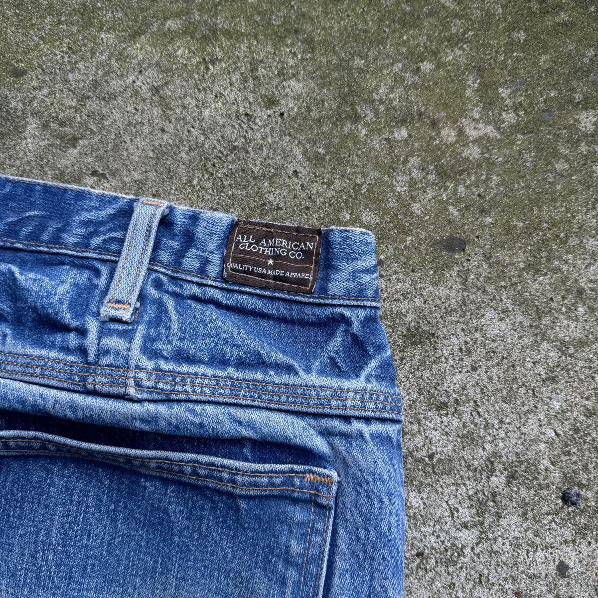 Vintage Sun Faded Thrashed Workwear Jeans ERD Grunge Distressed Size US 34 / EU 50 - 8 Thumbnail
