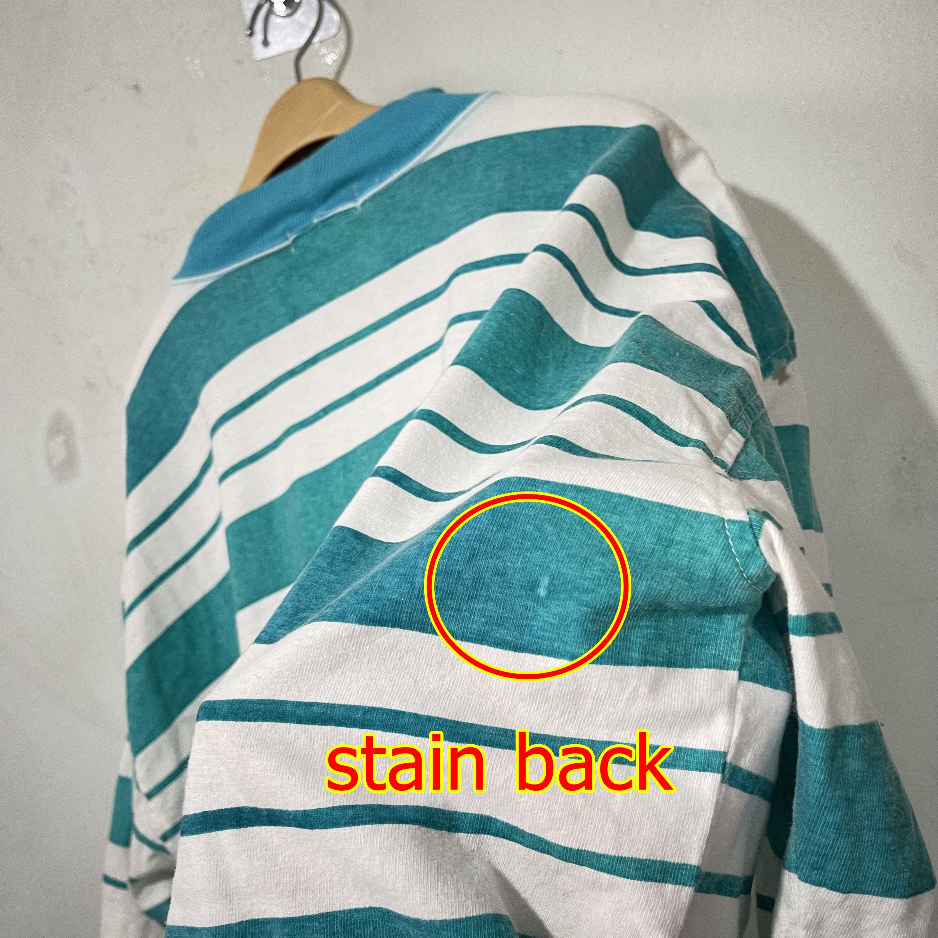 Vintage Vintage 90s Striped T-Shirt Size US XL / EU 56 / 4 - 15 Thumbnail