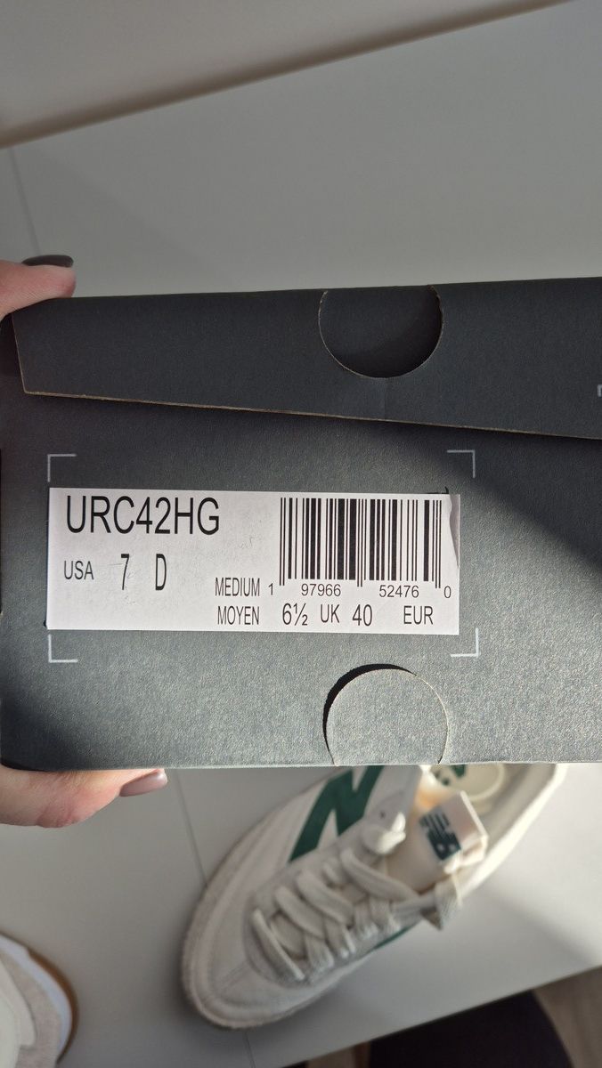 New Balance New Balance RC42 Sea Salt Classic Pine (URC42HG) 40 EU Size US 9 / IT 39 - 10 Thumbnail