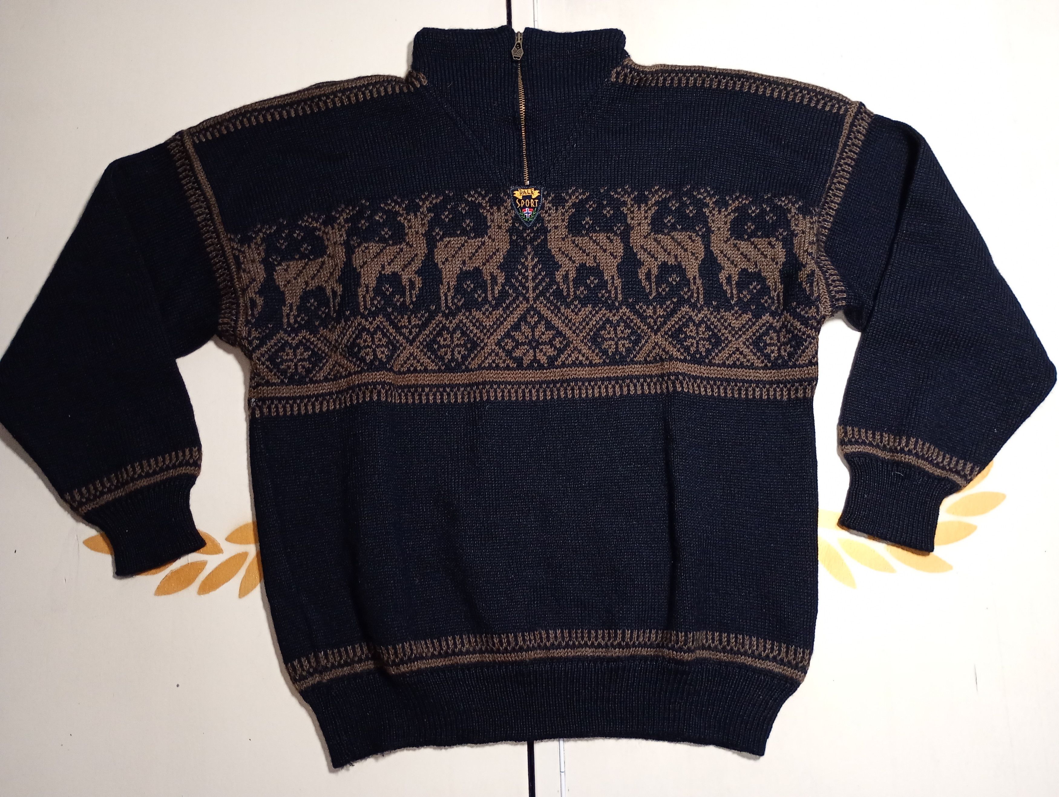 Dale Of Norway Dale Of Norway Sport 1/4 Zip Heavy Sweater Vintage 90's Size US XL / EU 56 / 4 - 2 Thumbnail