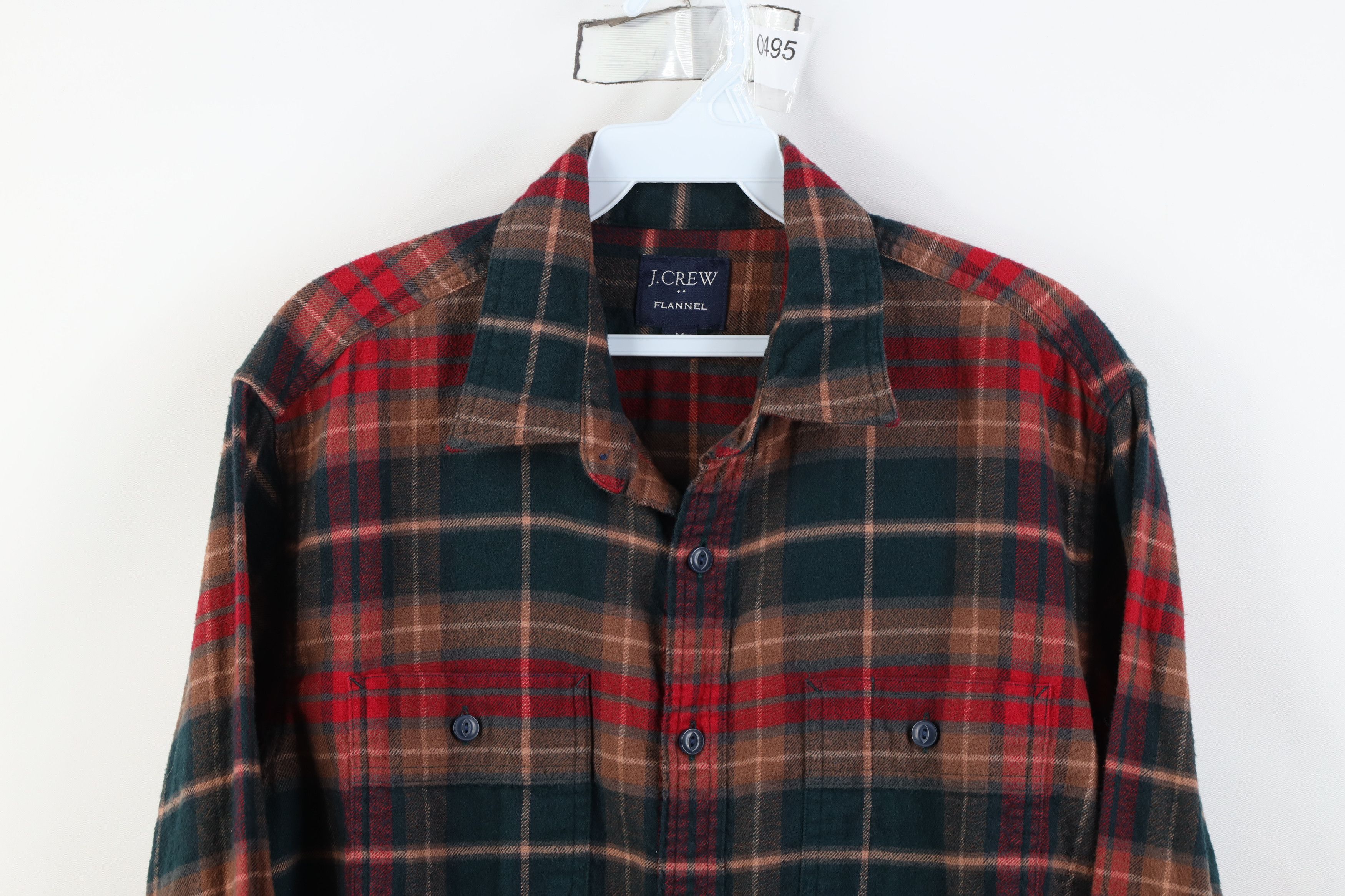 J.Crew Vintage Y2K J Crew Flannel Collared Button Shirt Plaid Size US M / EU 48-50 / 2 - 2 Thumbnail