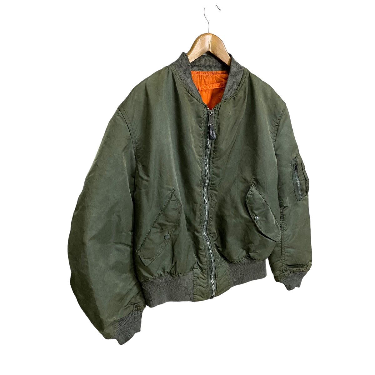 Alpha Industries Vtg Ma1 Usaf Air Force Alpha Industries Size US XL / EU 56 / 4 - 2 Thumbnail