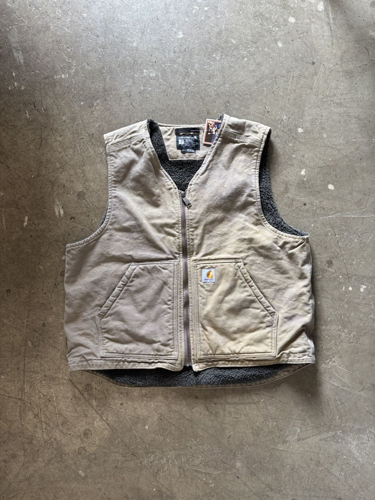 Carhartt Vintage Carhartt Distressed Vest Size US L / EU 52-54 / 3 - 2 Thumbnail