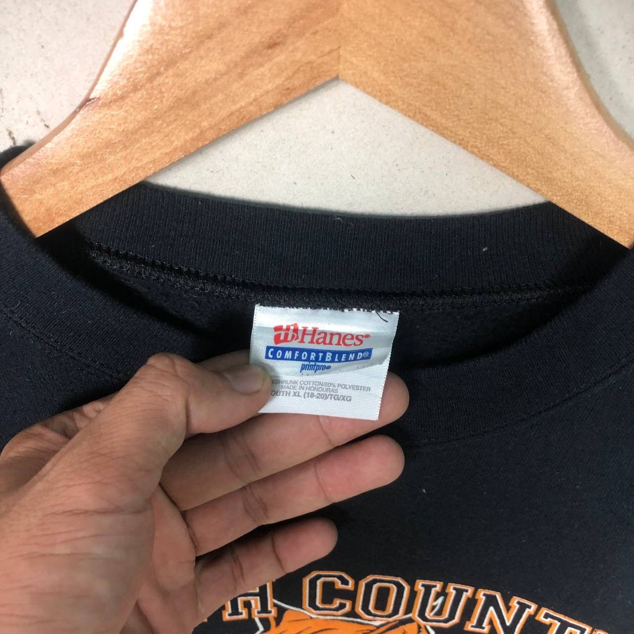 Vintage Vintage 90s North County Wrestling Bobcats Sweatshirt Size US M / EU 48-50 / 2 - 4 Thumbnail
