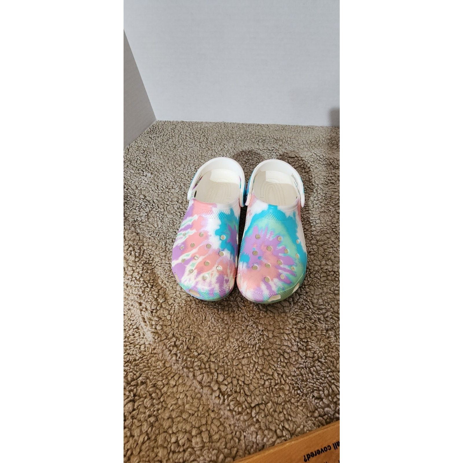 Crocs Pre Owned Tie Dye Crocs Size 8 Womens SH1 Size US 8 / IT 38 - 2 Thumbnail