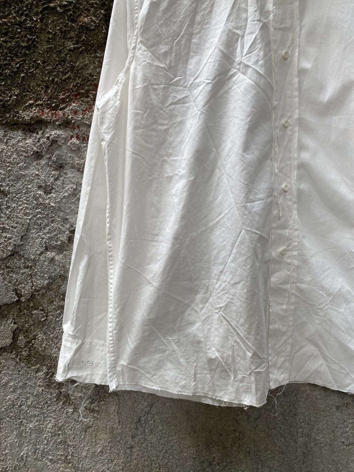 C2H4 Raw Edge Button Shirt Size US S / EU 44-46 / 1 - 8 Thumbnail