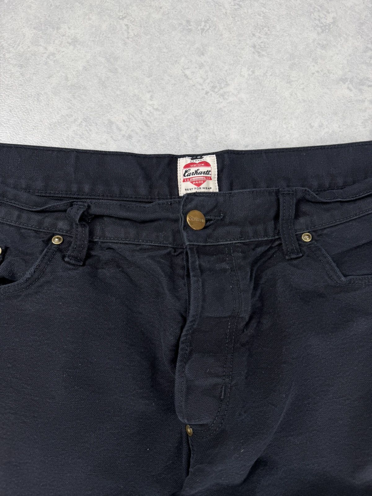 Carhartt Carhartt Roper Union Made Cotton Work Pants 36x32 Size US 36 / EU 52 - 5 Thumbnail