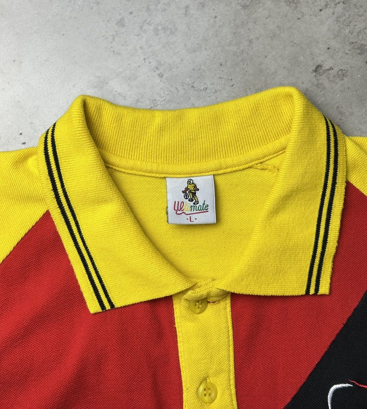 Other Ghana 2008 Africa Cup Polo Shirt Embroidered Football Size US L / EU 52-54 / 3 - 4 Thumbnail