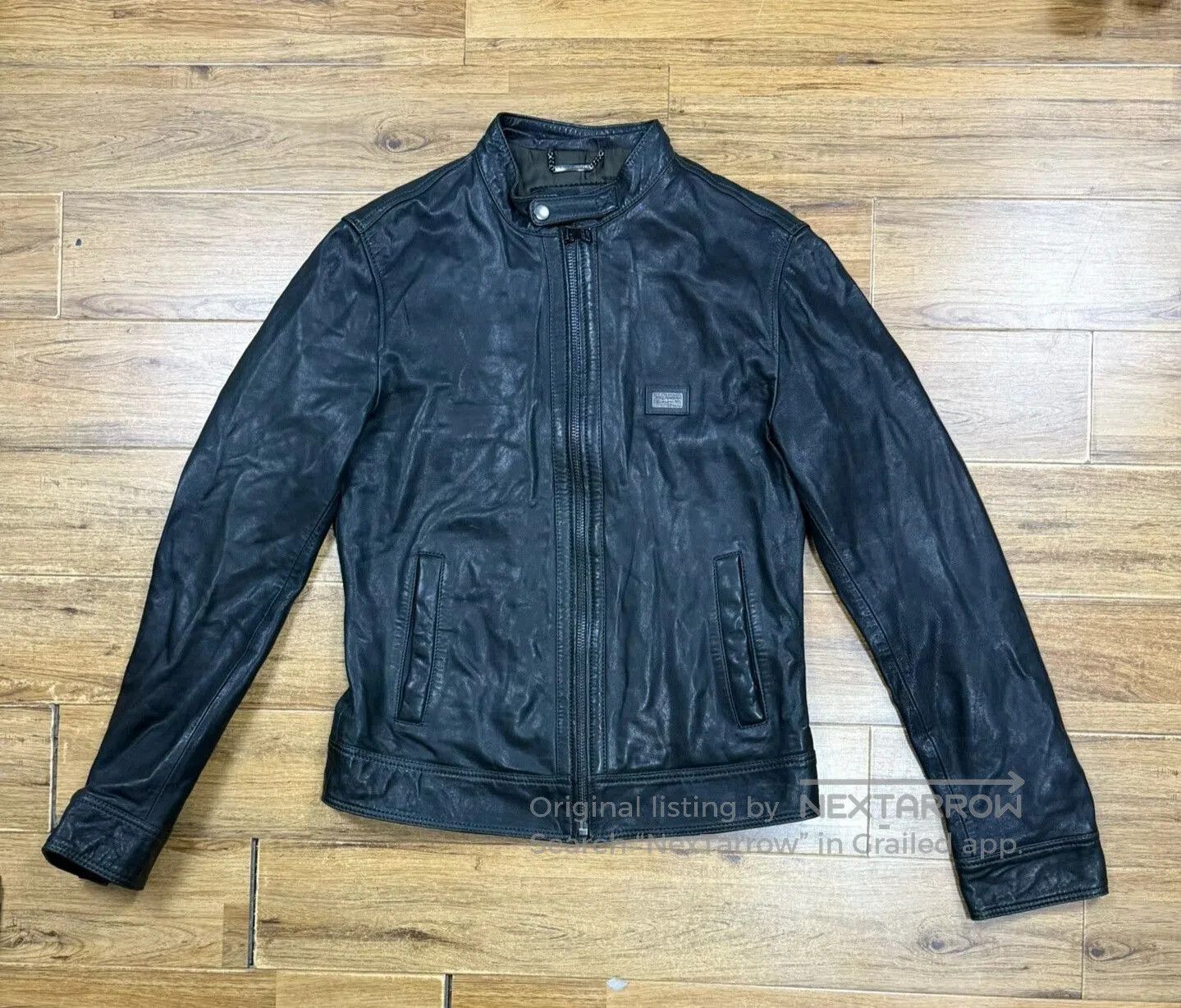 Other Italian Luxury Casual Leather Jacket. Size US M / EU 48-50 / 2 - 1 Thumbnail