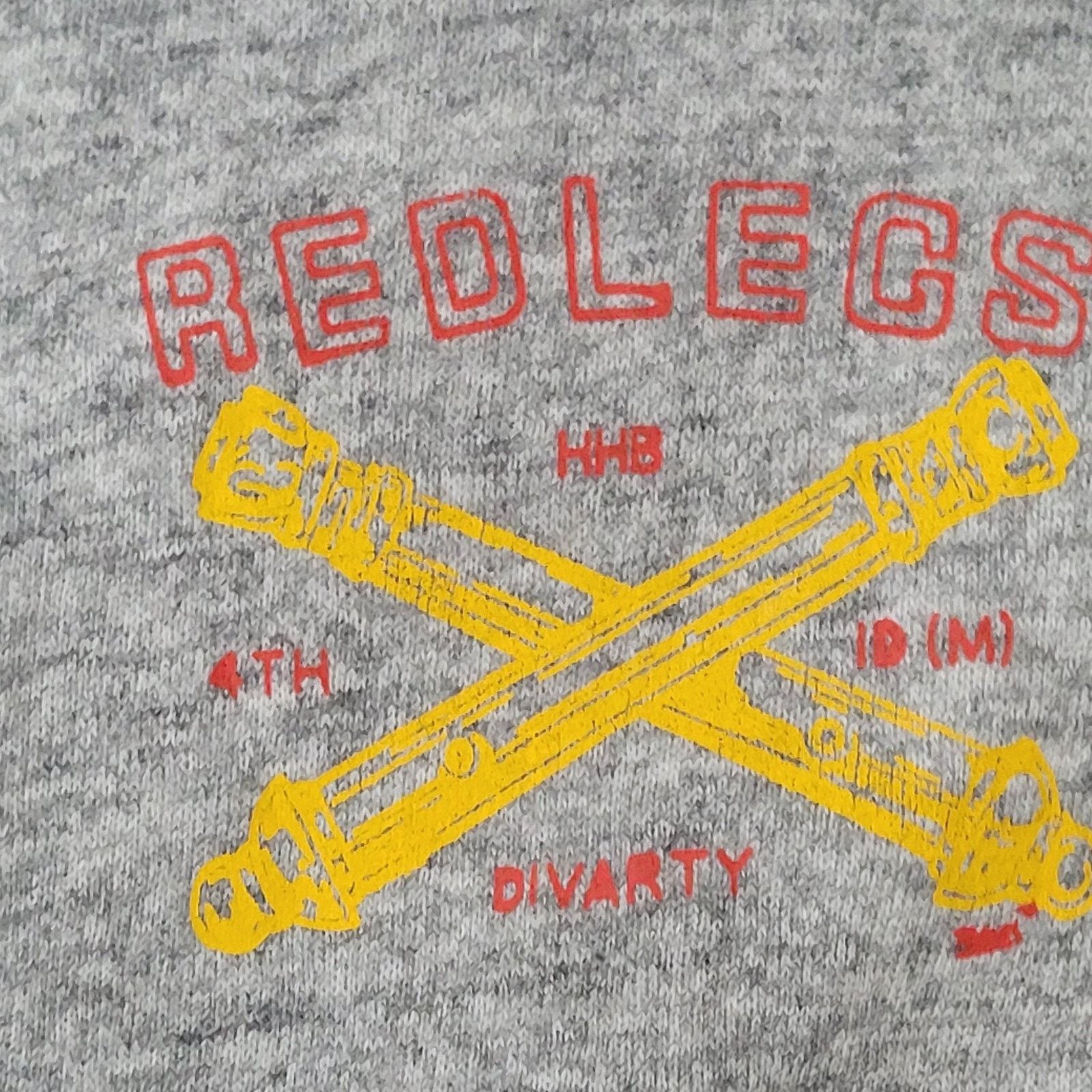 Vintage VTG 80s US Army Redlegs Military Sweatshirt M 21x24 Raglan Size US M / EU 48-50 / 2 - 3 Thumbnail