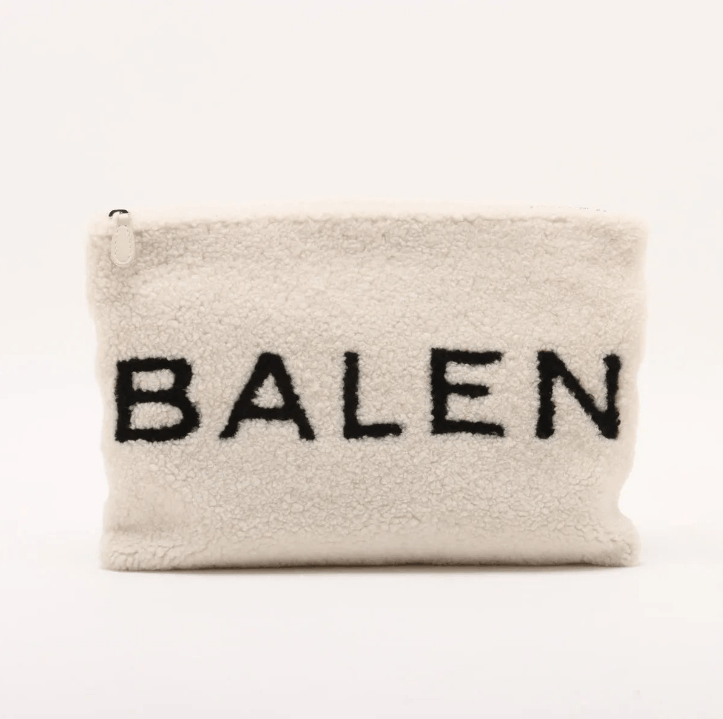 Balenciaga Shearling Clutch Bag Size ONE SIZE - 1 Thumbnail