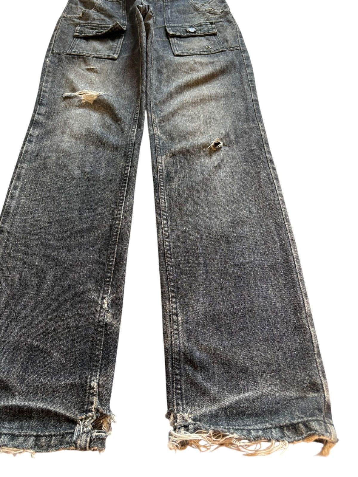 Japanese Brand Vintage Japanese Brand Bush Pants Distressed Rusty Jeans Size US 28 / EU 44 - 7 Thumbnail