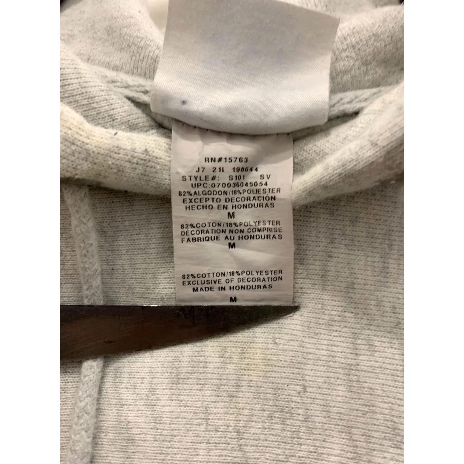 Champion VINTAGE Champion Reverse Weave Hoodie Men's XL Gray Mystic Spellout Size US XL / EU 56 / 4 - 5 Thumbnail