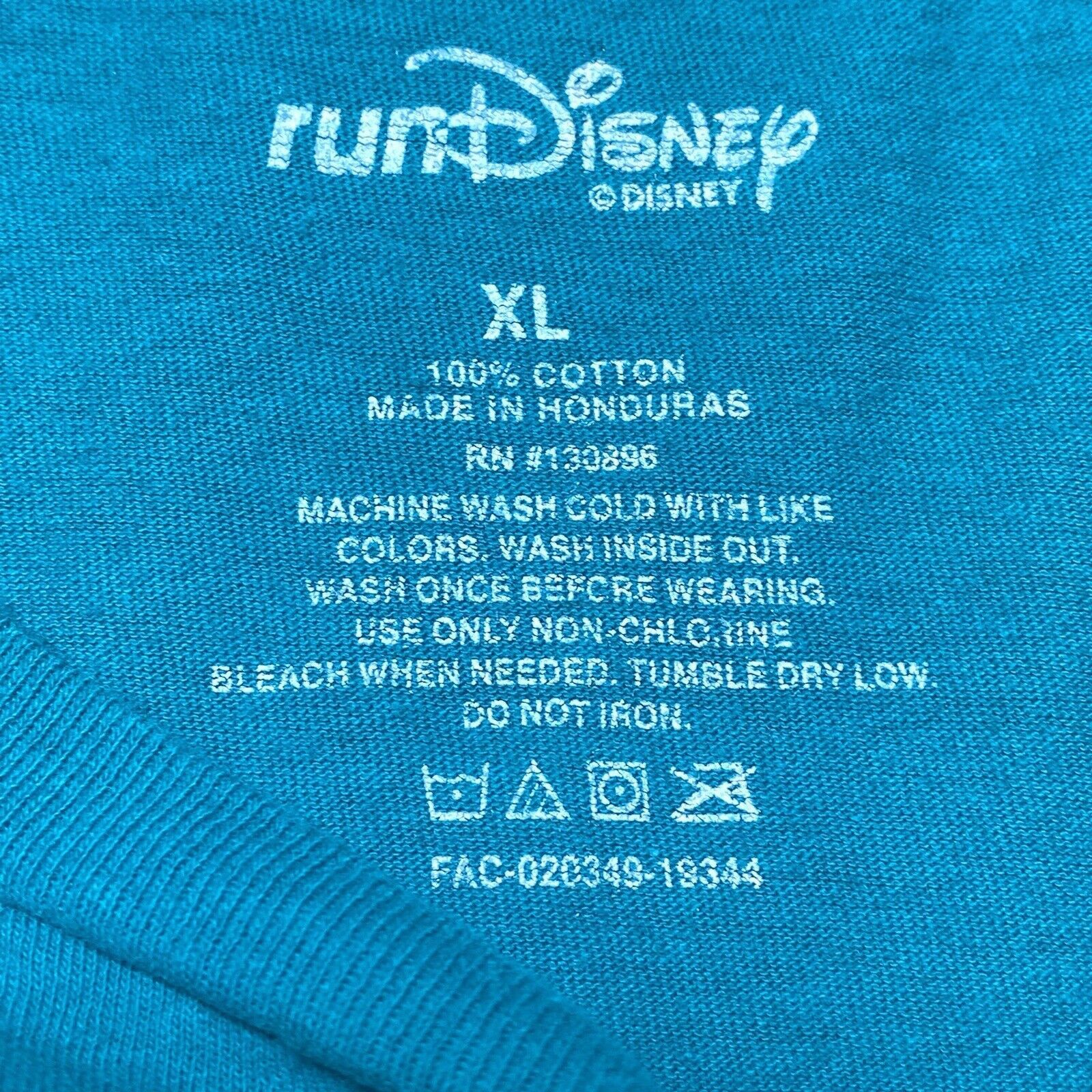 Disney Run Disney Princess 1/2 Marathon Volunteer Graphic Tee Size US XL / EU 56 / 4 - 3 Thumbnail