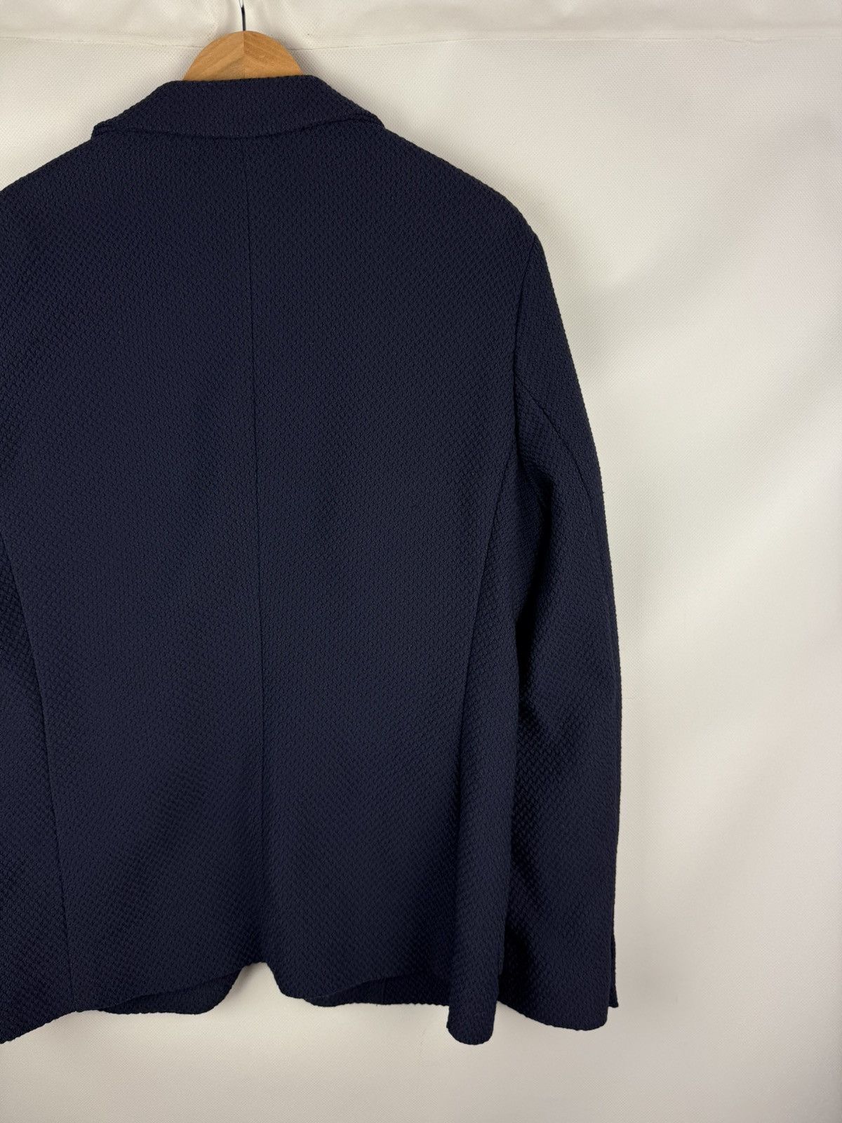 Hugo Boss Hugo Boss Marcoz21 Cotton Unlined Knitted Blazer Jacket Size 40R - 13 Thumbnail