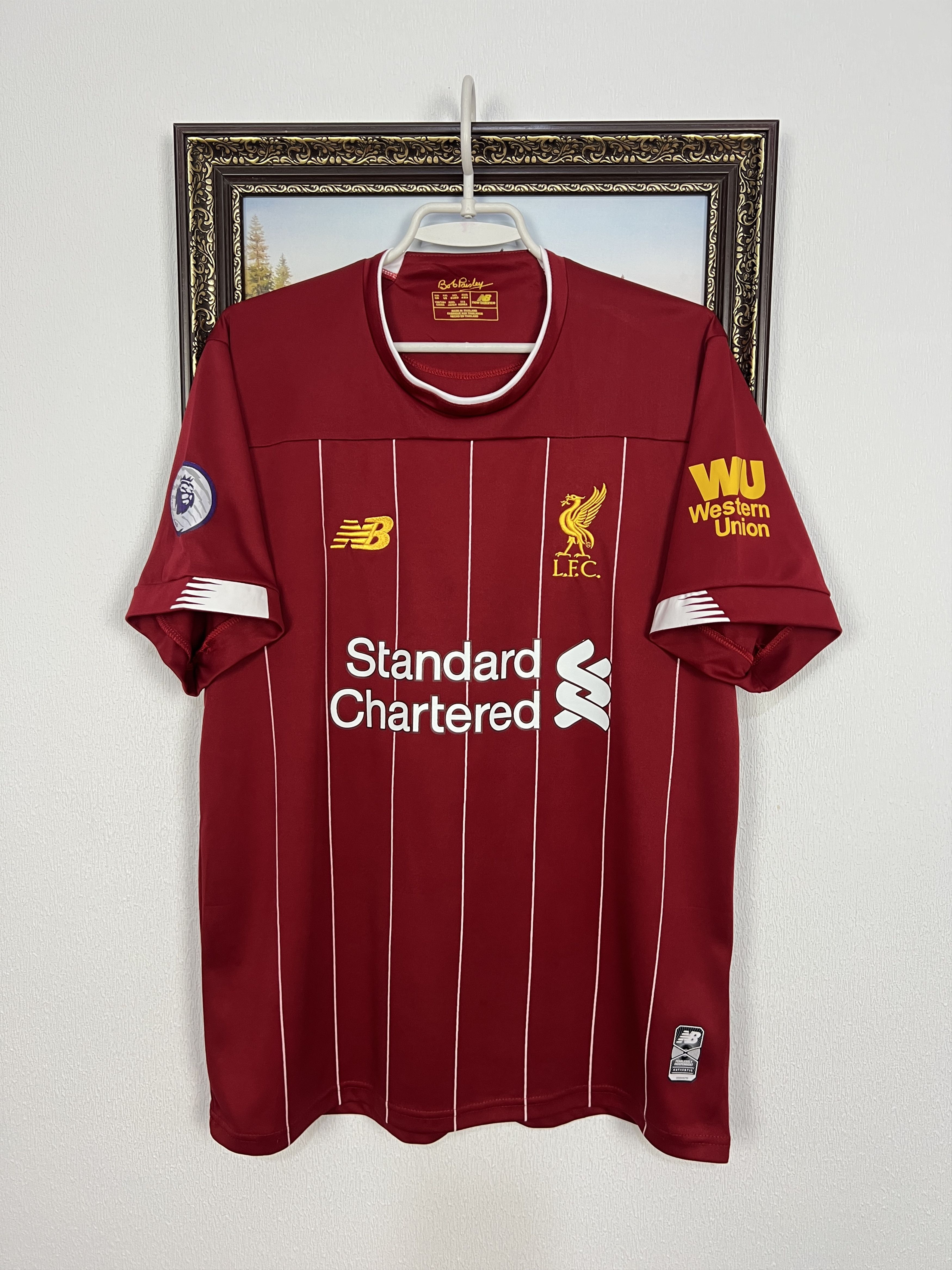 New Balance Liverpool Home football shirt 2019 Soccer Red Jersey Mens Size US XXL / EU 58 / 5 - 1 Thumbnail
